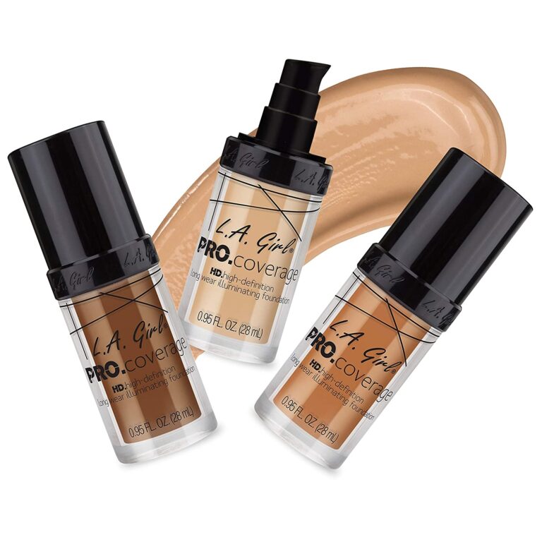 LA Girl Pro Coverage Illuminating Foundation – BRONZE